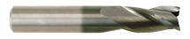 1.00MM 3 FLUTE END MILL TiAlN COATED