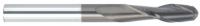 SGS Long Series Ball Nosed Slot Drill Ti-Namite A Coated