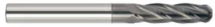 SGS Long Series Ball Nosed End Mill Ti-Namite A Coated