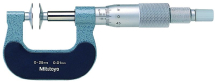 Disc Micrometer, Non-Rotating 25-50mm, Disk=20mm