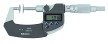 Digital Disc Micrometer Inch/Metric, 1-2inch, Non-Rotatin