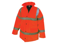 Hi-Vis Motorway Jacket Orange