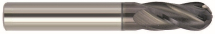 Merlin 419 Ball Nosed End Mill TiALN Coated