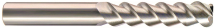 Merlin 357 3 Flute Long Series Corner Radius 55° Helix - For Aluminium