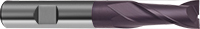 Guhring 5530 2-Fluted Slot Drill Fire Coated - Flatted Shank