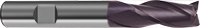 Guhring 5531 3-Fluted Slot Drill Fire Coated - Flatted Shank