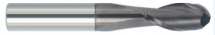 SGS Ball Nosed Slot Drill Ti-Namite A Coated