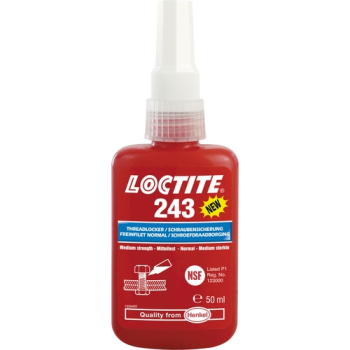 50ml Loctite 243 Medium Strength Oil Tolerant