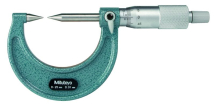 Point Micrometer with Hardened 0-1inch, 15 Tip