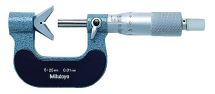5 Flute V-Anvil Micrometer 0,09-1inch