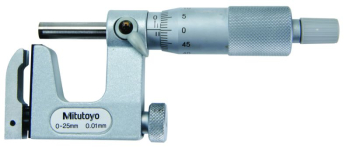 Interchangeable Anvil Micromet 0-25mm