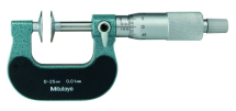 Disc Micrometer, Hardened Stee 0-1inch