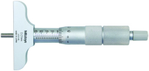 Depth Micrometer, Interchangea 0-75mm, 63mm Base