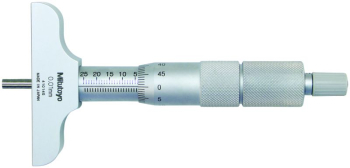 Depth Micrometer, Interchangea 0-300mm, 101mm Base