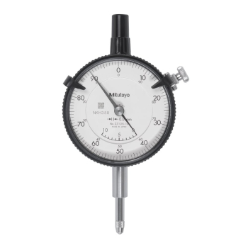 Dial Indicator, Lug Back 10mm, 0,01mm, Coaxial Rev. Cou