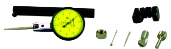 Dial Test Indicator, Horizonta 0,5mm, 0,01mm, 4/8mm Stem, wit
