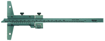 Vernier Depth Gauge 0-150mm, 0,02mm, Fine adjustme