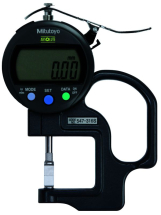 ABS Digital Thickness Gauge Inch/Metric, 0-.4inch, .0005inch, Gr