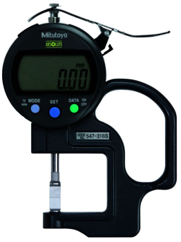 ABS Digital Thickness Gauge Inch/Metric, 0-0,4Inch, 0,0005Inch,