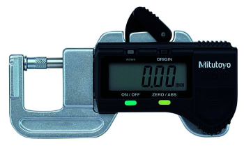 Digital Thickness Gauge, Quick Inch/Metric, 0-0,5Inch