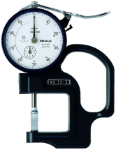 Dial Indicator Thickness Gauge 0-10mm, 0,01mm, Groove Depth