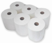 2244 WHITE CENTREFEED ROLLS (PKT 6) PT NO. ABC011AE