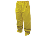SCAN HI-VIS MOTORWAY TROUSER YELLOW - LARGE