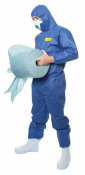 CHEMSPLASH XTREME ANTISTATIC C/ALL BLUE EXTRA LARGE