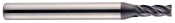 20.0mm 4 FLUTE SHORT HX2 F/SHANK