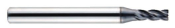10.0mm 4 FLUTE LONG CORNER RAD HX2 F/SHANK