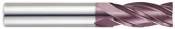 12.0mm x 0.5mm C/RAD 4 FLUTE CARBIDE TIALN