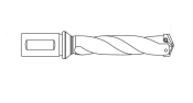 1.5 SS SP/FL INTERMEDIATE SPADE DRILL BODY