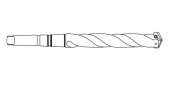 1.5 MTS SP/FL EXTENDED SPADE DRILL BODY