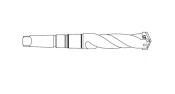3 MTS SP/FL INTERMEDIATE SPADE DRILL BODY