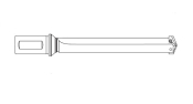 3 SS ST/FL EXTENDED SPADE DRILL BODY
