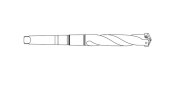 7 MTS SP/FL STANDARD SPADE DRILL BODY