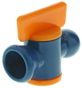 1/4inch INLINE VALVE FOR 1/4inch SYSTEM-PACK OF 2