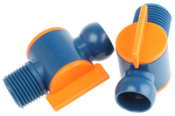 2 PCS 1/2inch MALE NPT BALL VALVES