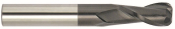 4MM 2FL TiALN COATED 0.75 RADS