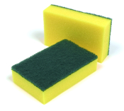 E-SPONGE BACK SCOURER EASYGRIP (PACK 10)
