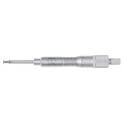 Groove Micrometer, Rotating Sp 0-25mm, 6,35mm Flange