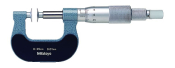 Disc Micrometer, Non-Rotating 0-25mm, Full Faced, Disk=14,3m