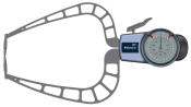 External Dial Caliper Gauge 0-50mm, 0,05mm