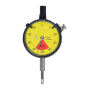 Dial Indicator, Lug Back 0,8mm, 0,01mm, One Revo., Dust