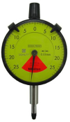Dial Indicator, Flat Back 0,5mm, 0,01mm, One Revo. Dust/