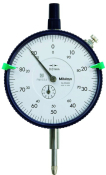 Dial Indicator, Lug Back 10mm, 0,01mm