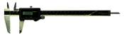 Digital ABS Solar Caliper Inch/Metric, 0-8inch, Blade, Thum