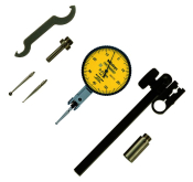 Dial Test Indicator, Horizonta 0,2mm, 0,002mm, 4/8mm Stem, wi