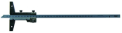 Vernier Depth Gauge 0-300mm, 0,02mm, Fine adjustme