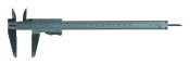 Vernier Caliper with Thumb Cla 0-200mm/0-8inch, 0,02mm, Metric/I